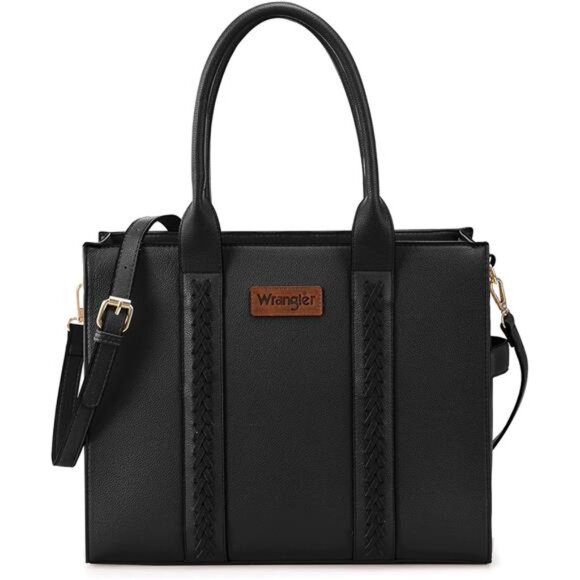 Purse for Women Large Tote Bag Classic-black